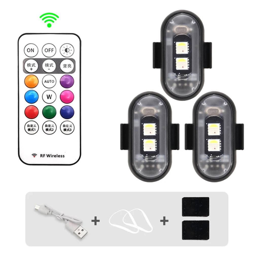 RGB LED Strobe Light for Motorcycles