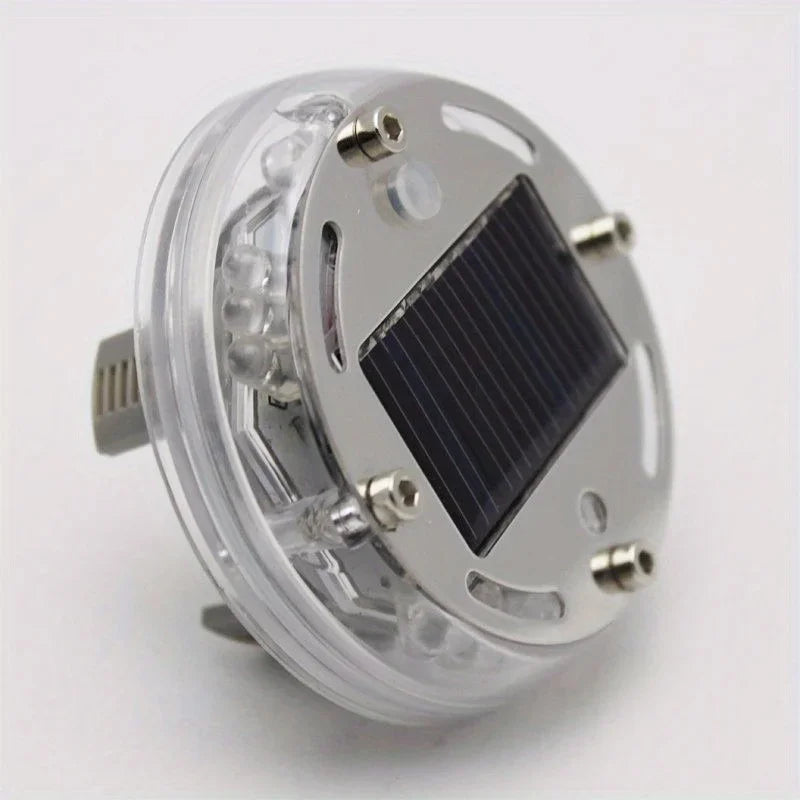 Solar LED Car Wheel Hub Lights – Auto Flashing Tire Valve Caps