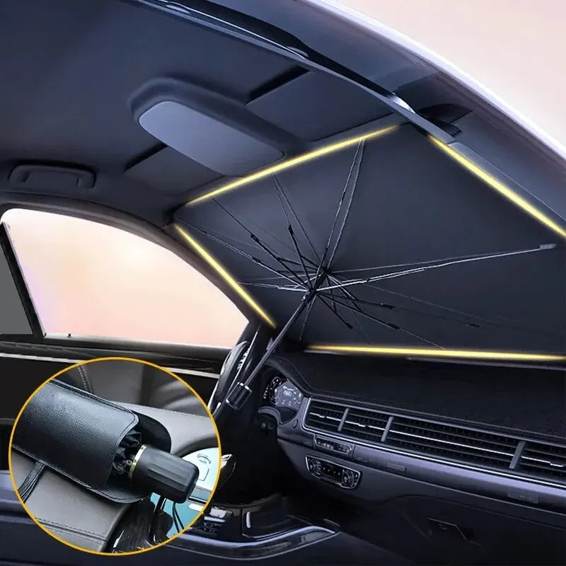 Folding Car Sunshade Umbrella for Windshield