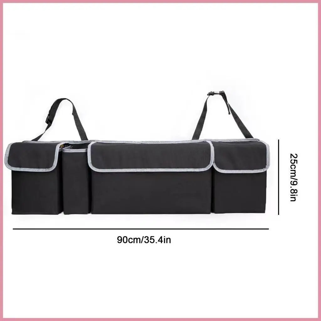Car Rear Seat Organizer – Oxford Cloth Hanging Storage Bag
