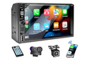 Touchscreen Car Stereo with Wireless CarPlay, Android Auto & Backup Camera