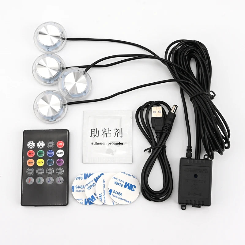 RGB Car Footwell Ambient Lights
