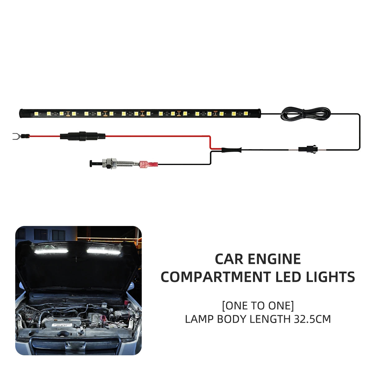 Universal LED Under-Hood Light Bar Kit