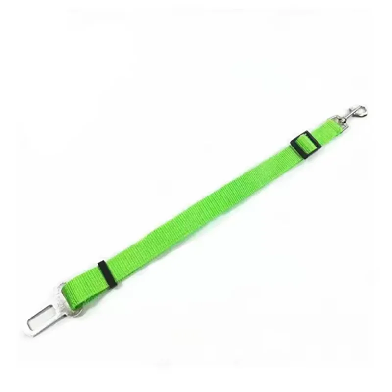 New Adjustable Dog Car Seat Belt Retractable Pet Safety Leash Crash-Proof Vehicle Travel Essential for Dogs