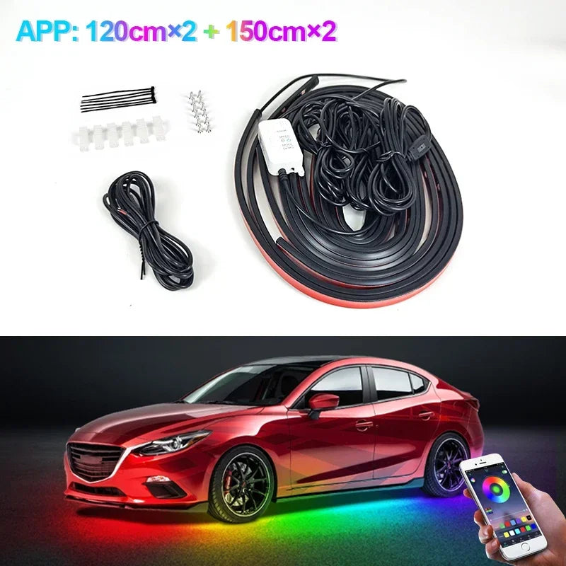 RGB Neon Underglow Lights