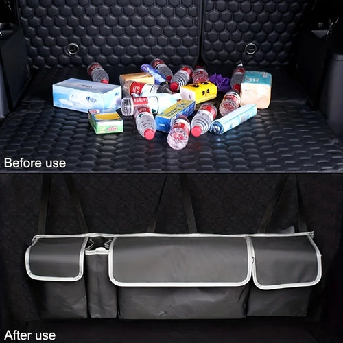 Car Rear Seat Organizer – Oxford Cloth Hanging Storage Bag