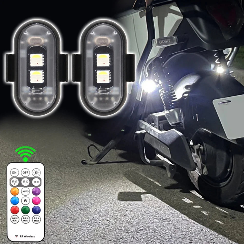 RGB LED Strobe Light for Motorcycles