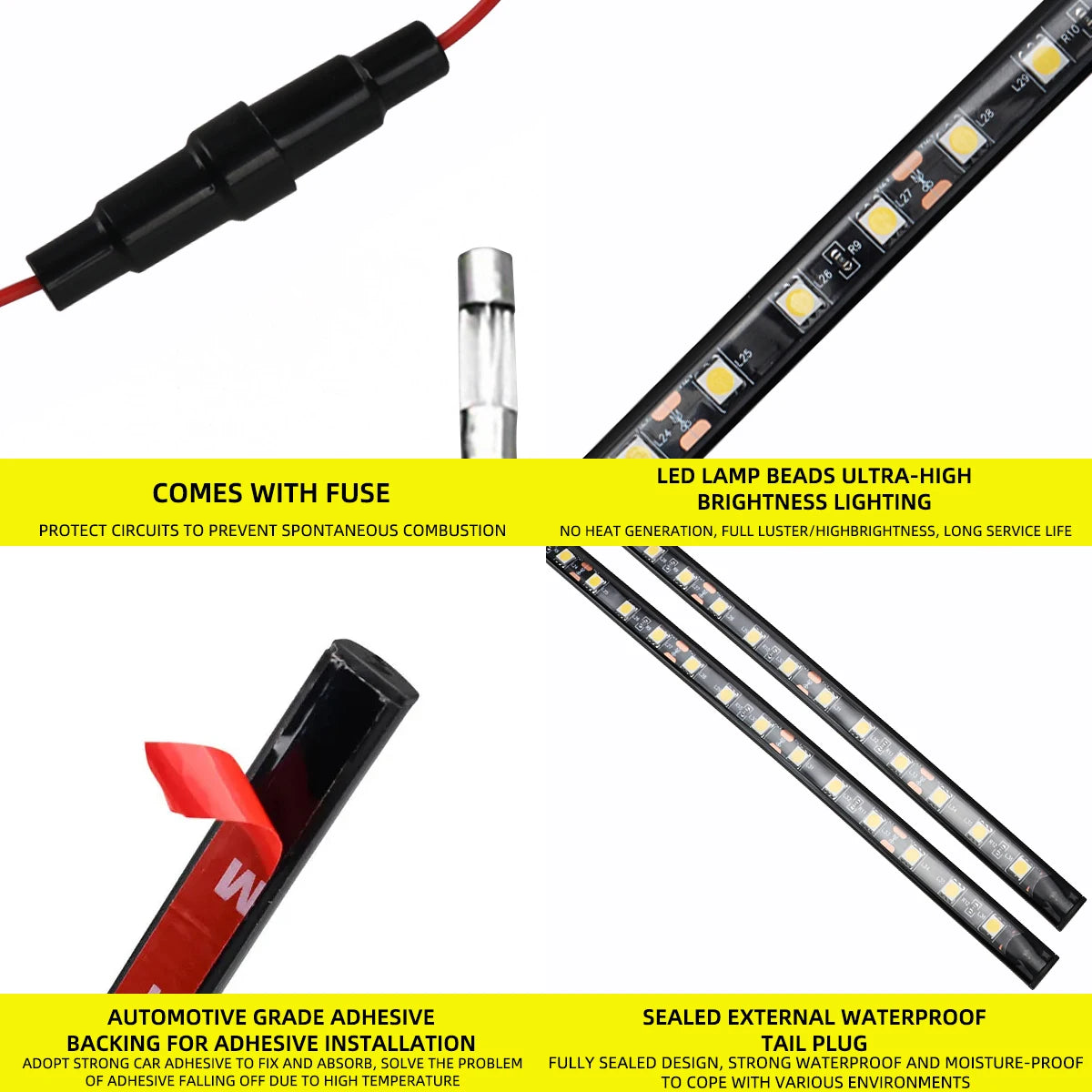 Universal LED Under-Hood Light Bar Kit