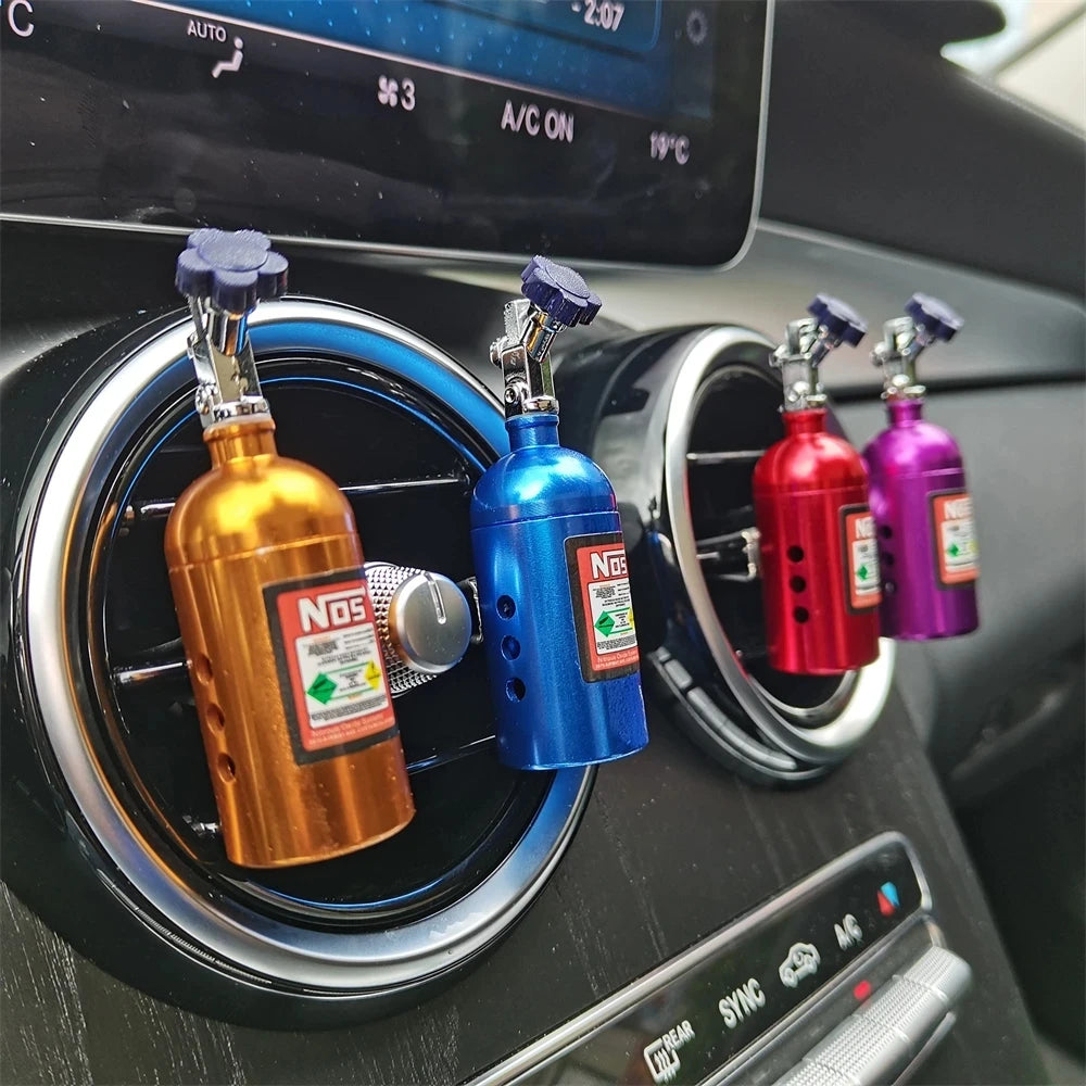 NOS Nitrogen Bottle Design Car Air Freshener